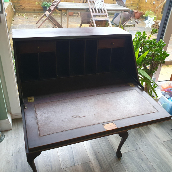 Vintage, Antique Solid wood Bureau, desk, work station