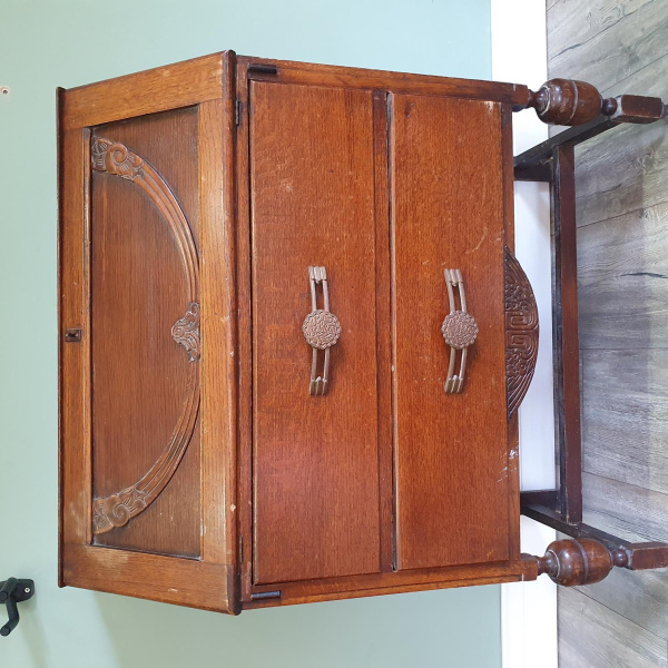 Solid Wood Antique Bureau