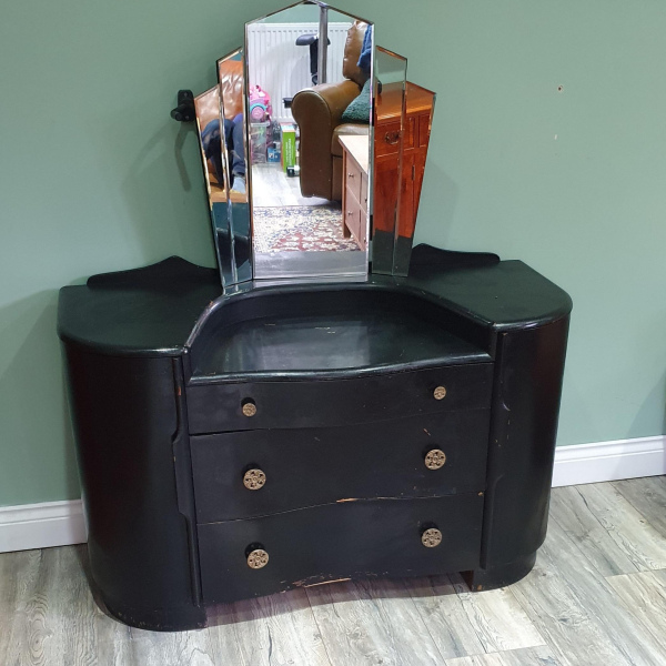 Art Deco Dressing Table - Free UK shipping