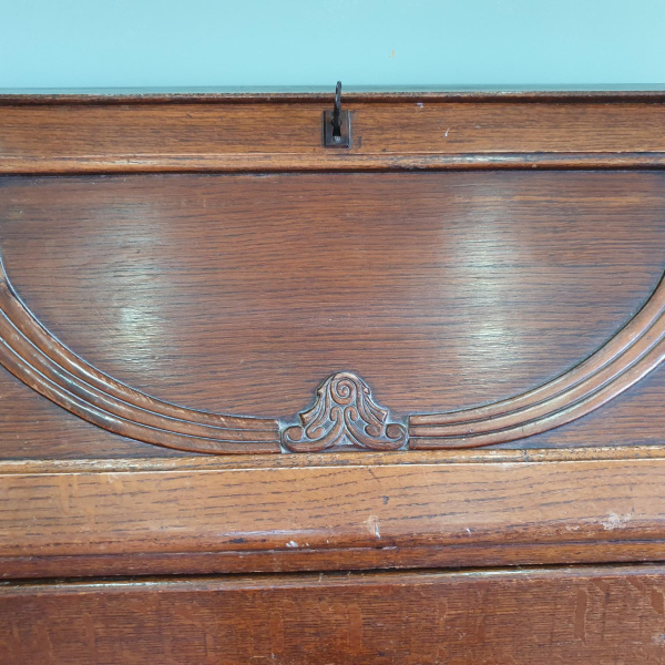 Solid Wood Antique Bureau